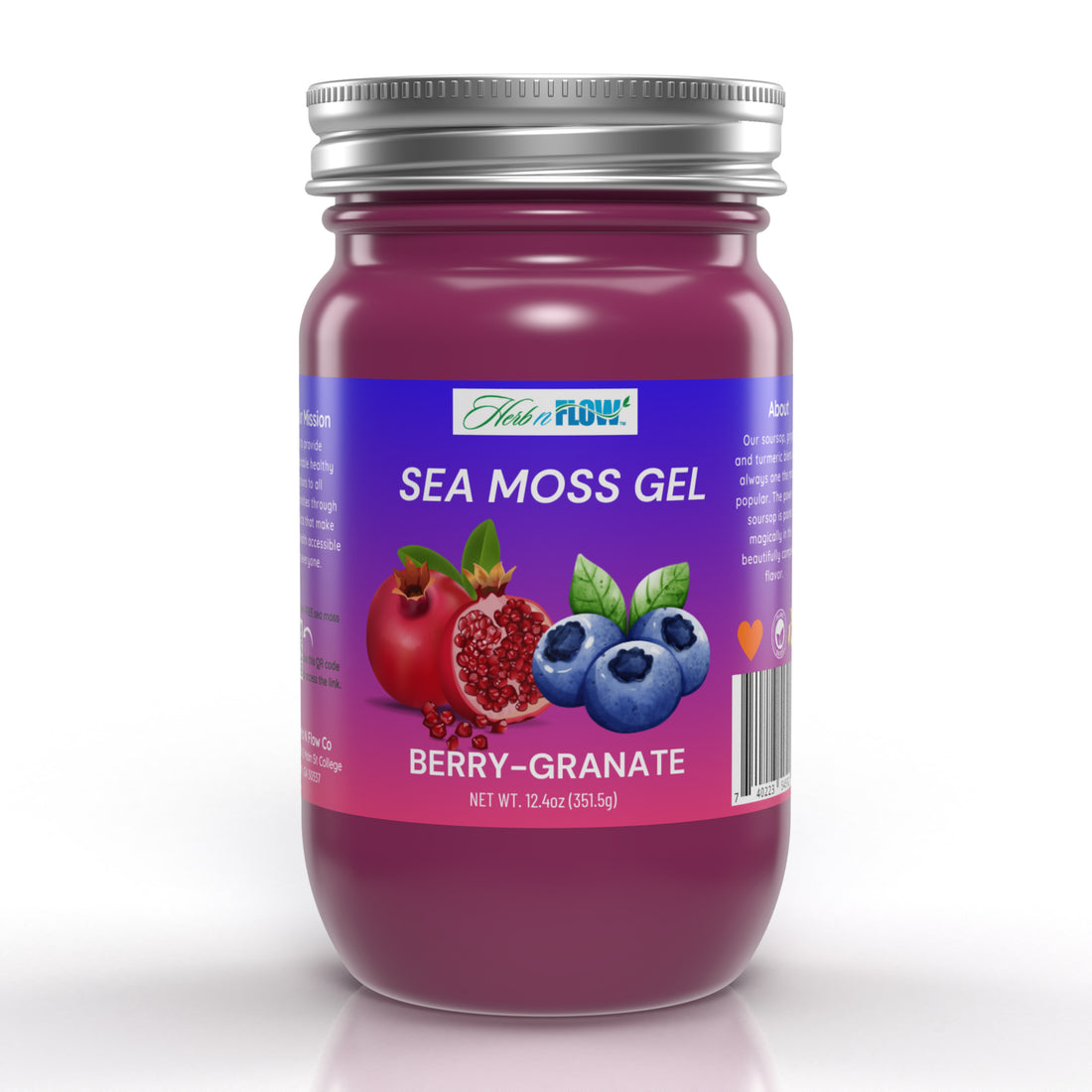 Berry-Granate Sea Moss Gel