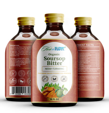 Soursop Bitter Tonic | Blood Cleanser & Immunity Booster with Organic Herbs