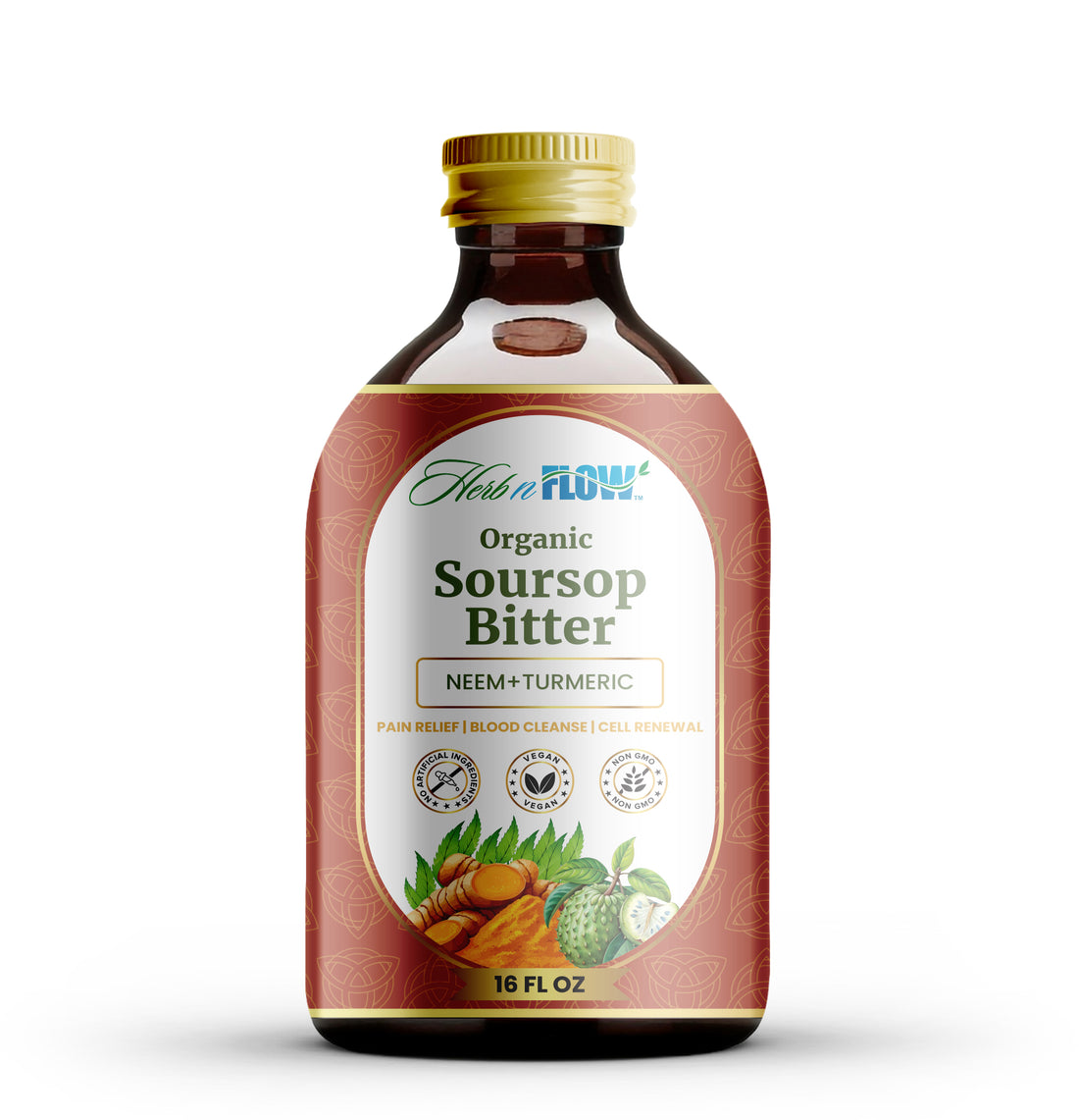 Soursop Bitter Tonic | Blood Cleanser & Immunity Booster with Organic Herbs